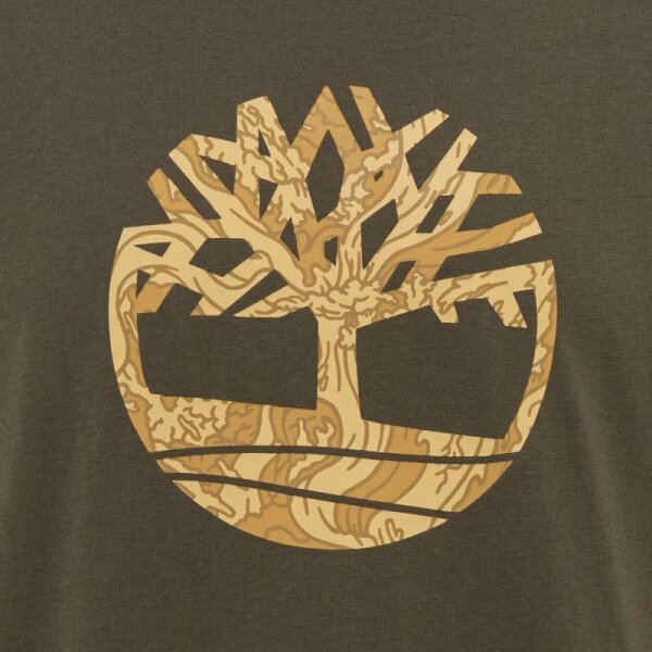 Ανδρική Μπλούζα TIMBERLAND KENNEBEC RIVER CAMO TREE LOGO TB0A6DTS χακί - Image 3