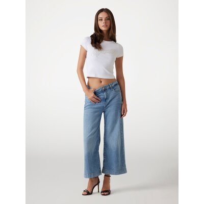 ΓΥΝΑΙΚΕΙΟ ΠΑΝΤΕΛΟΝΙ BELLFLOWER CROP WIDE LEG ΓΥΝΑΙΚΕΙΟ GUESS W5GA2ED5O90-AVRS