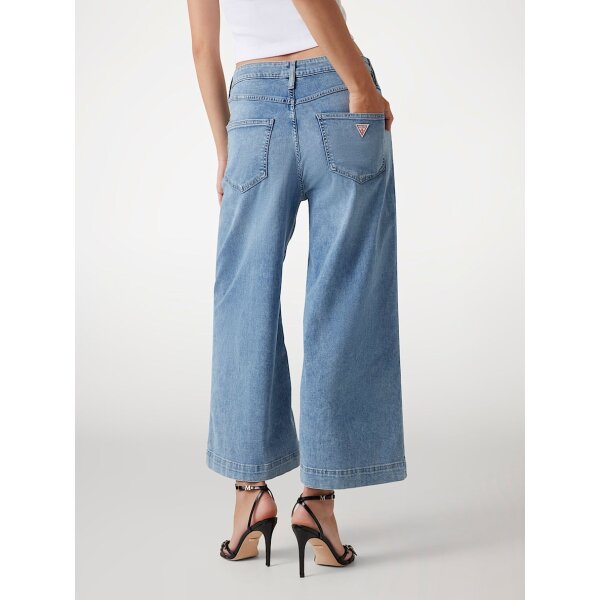 W5GA2ED5O90-AVRS-ALT2 ΓΥΝΑΙΚΕΙΟ ΠΑΝΤΕΛΟΝΙ BELLFLOWER CROP WIDE LEG  ΓΥΝΑΙΚΕΙΟ GUESS W5GA2ED5O90-AVRS - Image 4