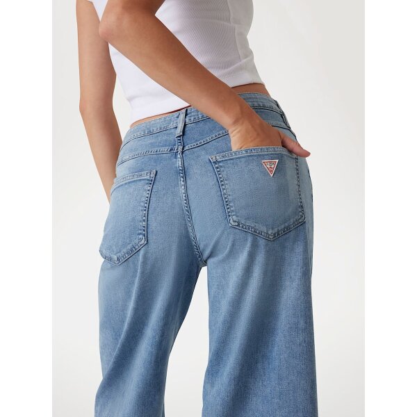 W5GA2ED5O90-AVRS-ALT3 ΓΥΝΑΙΚΕΙΟ ΠΑΝΤΕΛΟΝΙ BELLFLOWER CROP WIDE LEG  ΓΥΝΑΙΚΕΙΟ GUESS W5GA2ED5O90-AVRS - Image 5