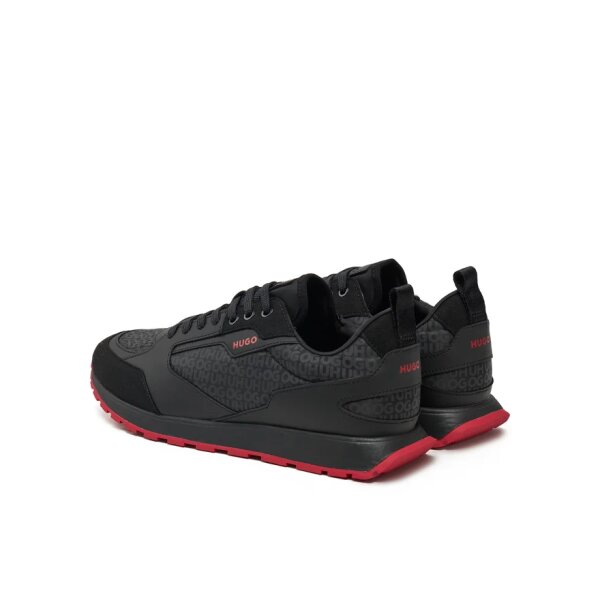 athletika-hugo-icelin50536205-mauro-0000304952029 (2) Ανδρικό Παπούτσι HUGO BLUE Icelin Runn mono 50536205 Μαύρο - Image 3
