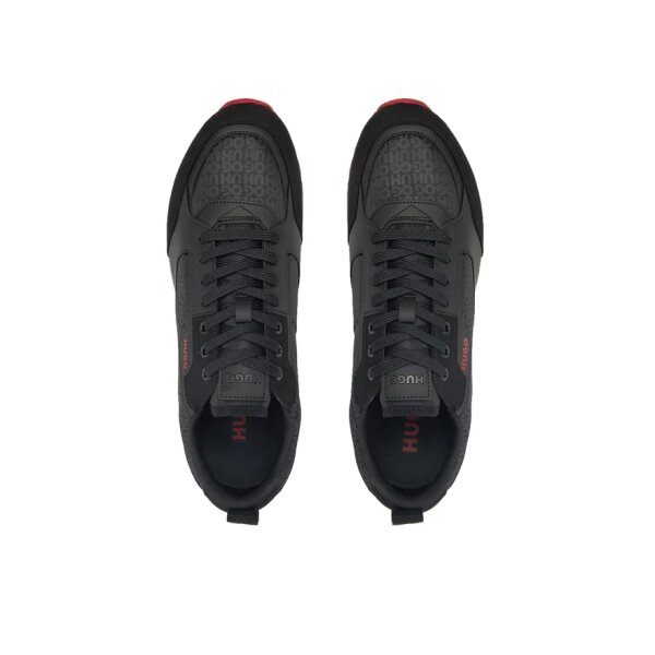 athletika-hugo-icelin50536205-mauro-0000304952029 (4) Ανδρικό Παπούτσι HUGO BLUE Icelin Runn mono 50536205 Μαύρο - Image 5