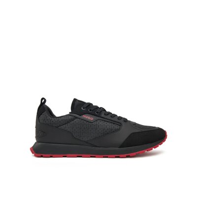 Ανδρικό Παπούτσι HUGO BLUE Icelin Runn mono 50536205 Μαύρο