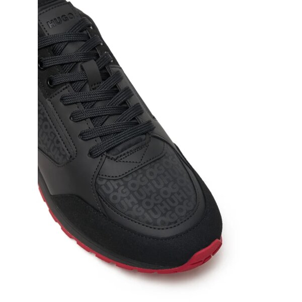 athletika-hugo-icelin50536205-mauro-0000304952029 (5) Ανδρικό Παπούτσι HUGO BLUE Icelin Runn mono 50536205 Μαύρο - Image 6