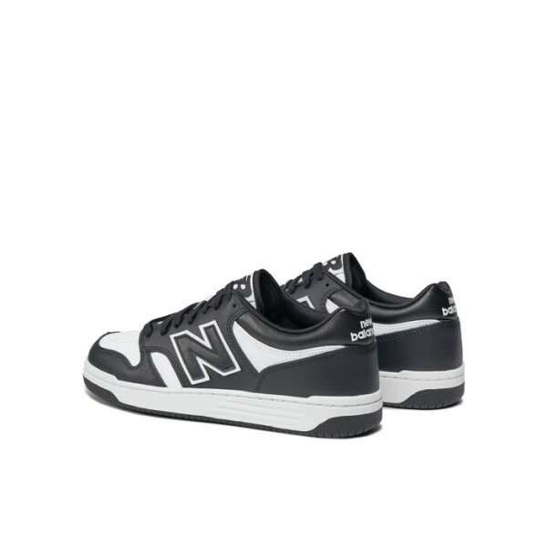 athletika-new-balance-bb480lba-czarno-biale-0000303754945 (2) Ανδρικό Παπούτσι NEW BALANCE BB480LBA Λευκό-μαύρο - Image 4