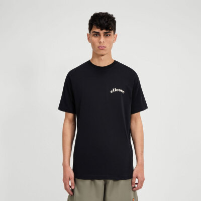 Ανδρική Μπλούζα ELLESSE TEES SHORTS COURTSIDE CLUB SHZ21991 Μαύρο