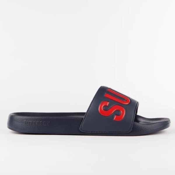 core-graphic-pool (1) Ανδρική Παντόφλα SUPER DRY D3 SDNA CORE GRAPHIC POOL SLIDE MF310266A Μπλε - Image 1