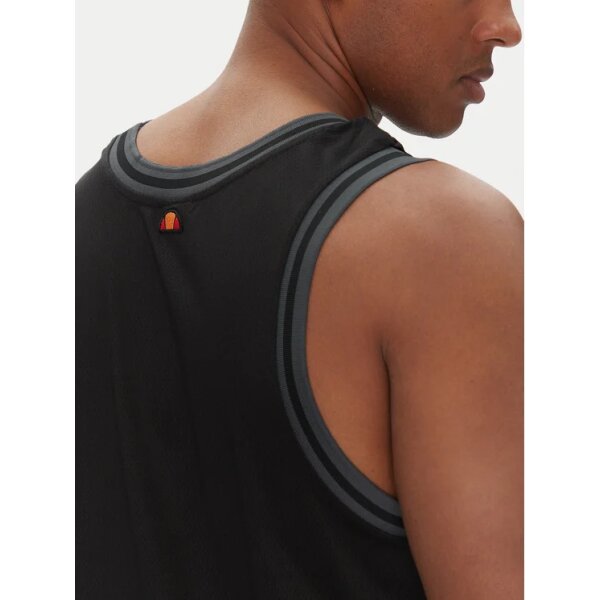 Ανδρική μπλούζα αμάνικη ELLESSE TEES BELLIC VEST SHZ21994 μαύρο - Image 2
