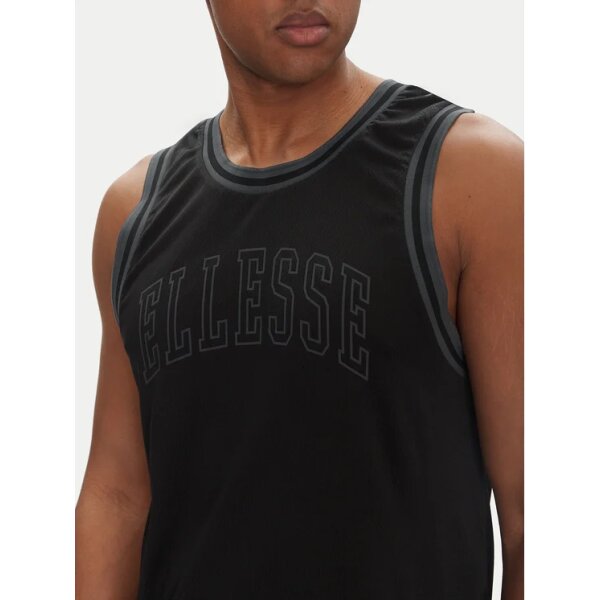 Ανδρική μπλούζα αμάνικη ELLESSE TEES BELLIC VEST SHZ21994 μαύρο - Image 4