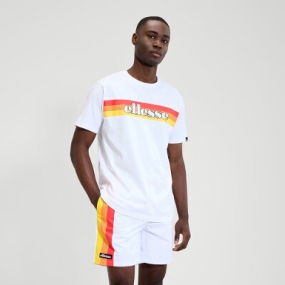 Ανδρική Μπλούζα ELLESSE USA CLASSICS FERRARE SHZ22101 Λευκό