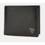 Ανδρικό Πορτοφόλι GUESS MILANO BIFOLD M DOUBLE SMCSLELEA24 Μαύρο