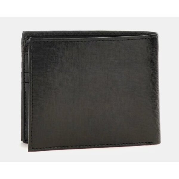 Ανδρικό Πορτοφόλι GUESS MILANO BIFOLD M DOUBLE SMCSLELEA24 Μαύρο - Image 3