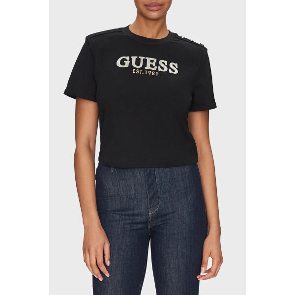 ΓΥΝΑΙΚΕΙΑ ΜΠΛΟΥΖΑ  GUESS W5GI15K8FQ4-JBLK - Image 1