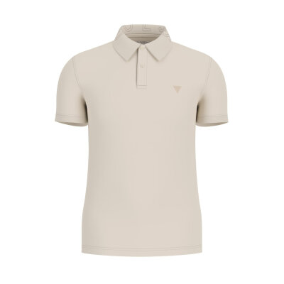 Ανδρική Μπλούζα GUESS NOLAN SS POLO M5GP66J1314 μπεζ