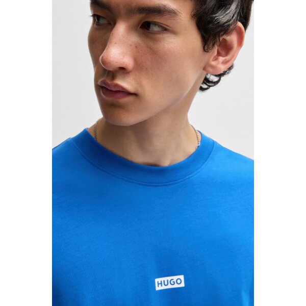 hbeu50509776_493_340 Ανδρική Μπλούζα HUGO BLUE Nalono Relaxed fit 50509776 Μπλε - Image 3