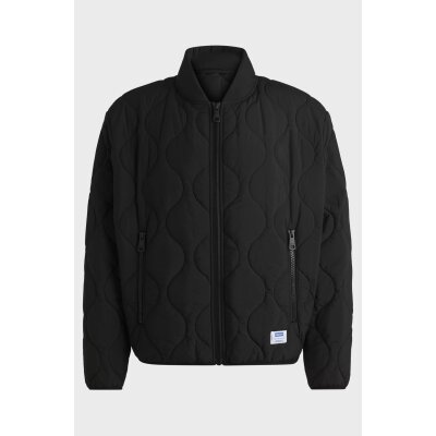 Ανδρικό Μπουφάν HUGO BLUE Boho2421 Water-repellent 50510242 Μαύρο