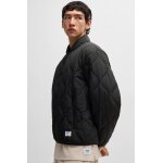 Ανδρικό Μπουφάν HUGO BLUE Boho2421 Water-repellent 50510242 Μαύρο - Image 4