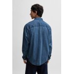 Ανδρικό Πουκάμισο Τζιν HUGO BLUE Ebino 50534162 Relaxed fit Μπλε - Image 6