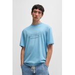 Ανδρική Μπλούζα HUGO BLUE Nufrancos Relaxed fit 50532095 Γαλάζιο - Image 3
