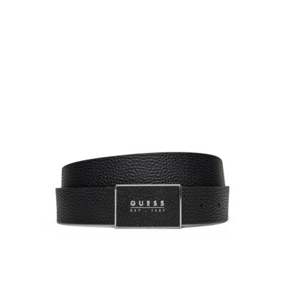 Ανδρική Ζωνη GUESS DIJON NOT ADJ & NOT REV H35 BMDJTUP5235 Μαύρο