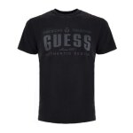Ανδρική Μπλούζα GUESS SS BSC GUESS TRADITION  M5GI27KBW41 Μαύρο