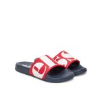 Ανδρική Παντόφλα ELLESSE MENS FOOTWEAR PELOSA SLIDE SHZF0996 Κόκκινο Μπλε - Image 4