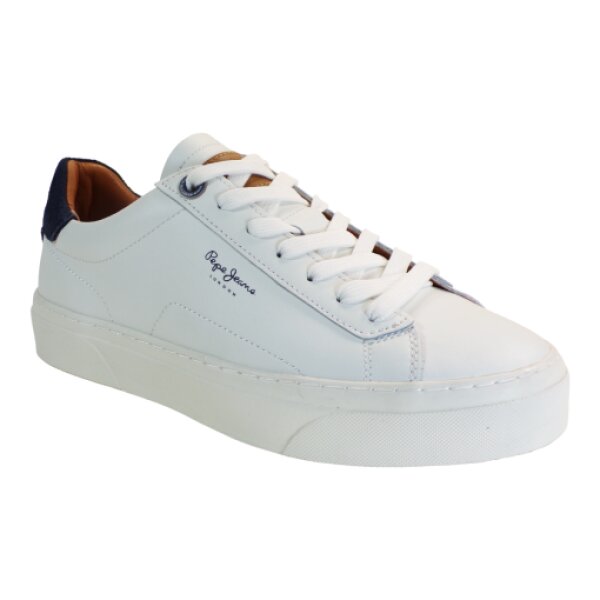 pepe-jeans-pms309030-andrika-sneakers-mauro-leuko-www.bagiotashoes.gr-4-510x510 Ανδρικό Παπούτσι  PEPE JEANS DROP 1 YOGI ORIGINAL PMS30930 Λευκό - Image 2