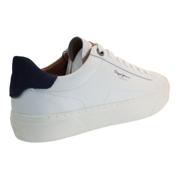 pepe-jeans-pms309030-andrika-sneakers-mauro-leuko-www.bagiotashoes.gr-6-510x510 Ανδρικό Παπούτσι  PEPE JEANS DROP 1 YOGI ORIGINAL PMS30930 Λευκό - Image 3