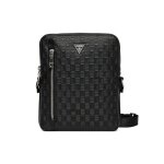 Ανδρική Τσάντα GUESS TORINO CROSSBODY DOUBLE ZIP HMTODEP5118 Μαύρο