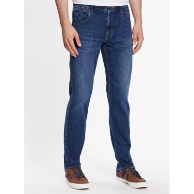 Ανδρικό παντελόνι τζιν GREENSBORO WRANGLER W15QCSZ72 μπλε