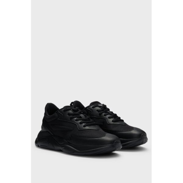 γυναικεία-hugo-sneakers-leon_runn_cvpuw_n-μαύρο (1) ΓΥΝΑΙΚΕΙΟ ΠΑΠΟΥΤΣΙ HUGO BLUE ΜΑΥΡΟ 50536660-001 - Image 1
