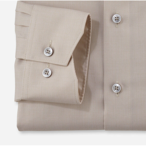 Ανδρικό πουκάμισο modern fit OLYMP 12417422 μπεζ - Image 2