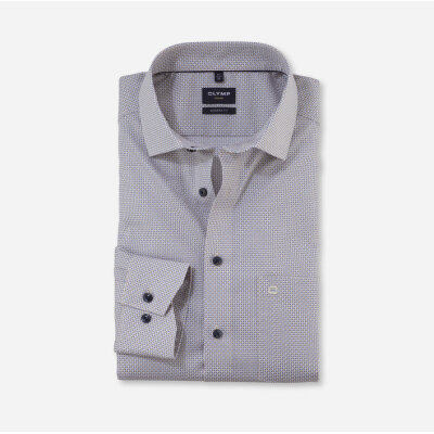 Ανδρικό πουκάμισο modern fit OLYMP 12647422 μπεζ