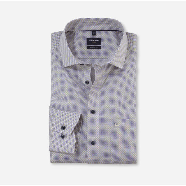 Ανδρικό πουκάμισο modern fit OLYMP 12647422 μπεζ - Image 1
