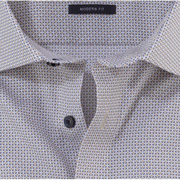 Ανδρικό πουκάμισο modern fit OLYMP 12647422 μπεζ - Image 3