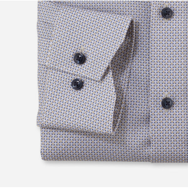 Ανδρικό πουκάμισο modern fit OLYMP 12647422 μπεζ - Image 2