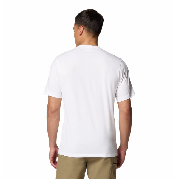 1680053-115-2 Ανδρική Μπλούζα CSC Basic Logo™ Short Sleeve Tee Columbia 1680053-115 λευκό - Image 5