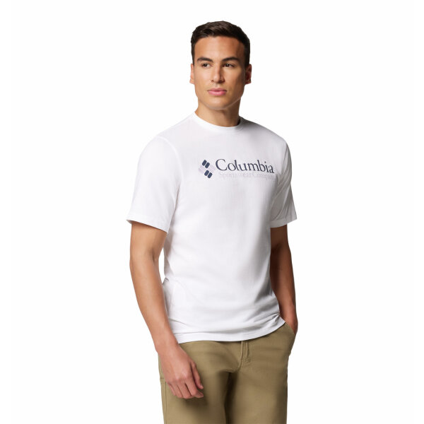 1680053-115-5 Ανδρική Μπλούζα CSC Basic Logo™ Short Sleeve Tee Columbia 1680053-115 λευκό - Image 2