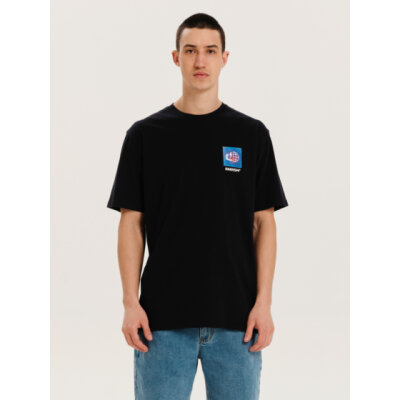Ανδρική μπλούζα κοντό μανίκι EMERSON LOGO 251.EM33.37 μπλε