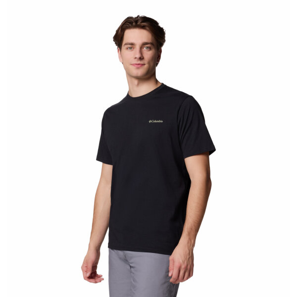 Ανδρική μπλούζα κοντό μανίκι Columbia 1834041002 μαύρο - Image 4