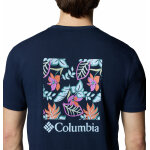 Ανδρική μπλούζα κοντό μανίκι Columbia 1834041468 μπλε - Image 2