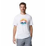 Ανδρική Μπλούζα Path Lake™ Graphic Tee II Columbia 1934814111 λευκό