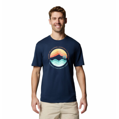 Ανδρική Μπλούζα Path Lake™ Graphic Tee II Columbia 1934814 μπλε
