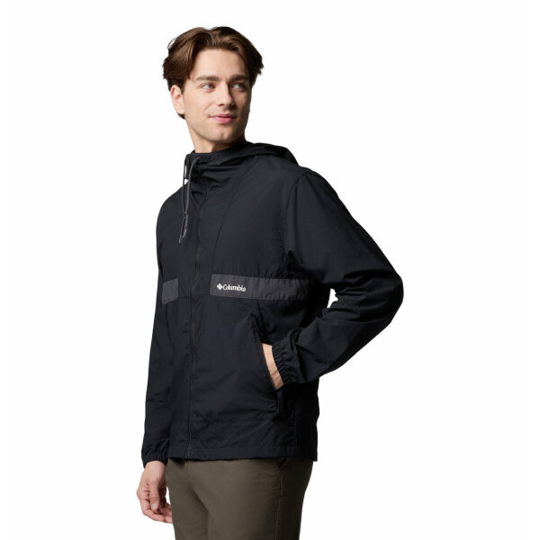 Ανδρικό μπουφάν Spire Valley™ Hooded Windbreaker Columbia 2117051-010 Μαύρο - Image 3