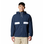 Ανδρικό μπουφάν Spire Valley™ Hooded Windbreaker Columbia 2117051 μπλε