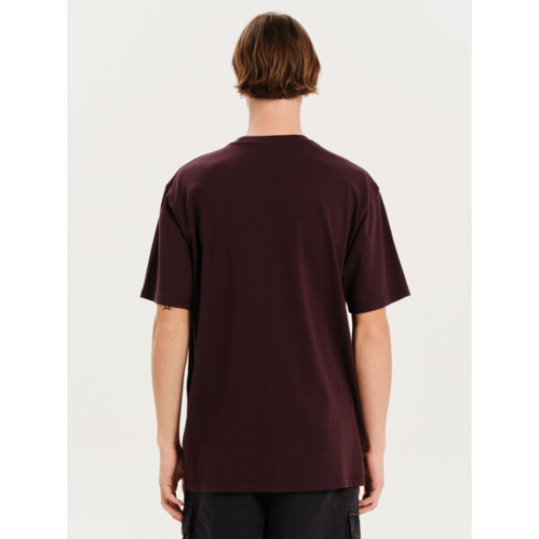 Ανδρική μπλούζα κοντό μανίκι Emerson 251.EM33.24 μπορντώ - Image 2