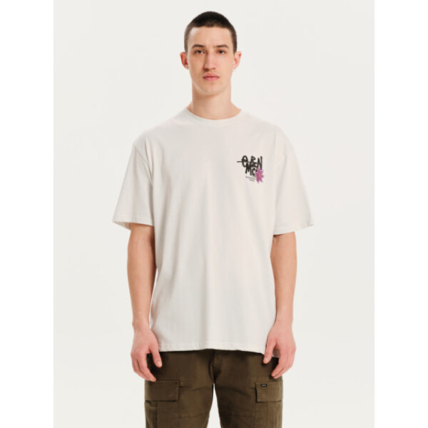 251.EM33.48-FROSTY-WHITE_1 Ανδρική μπλούζα κοντό μανίκι Emerson 251.EM33.48 λευκό - Image 1