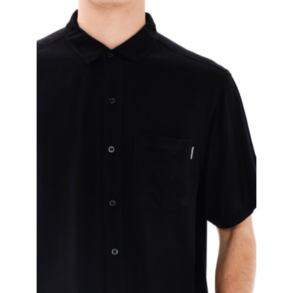 Ανδρικό πουκάμισο κοντό μανίκι EMERSON 251.EM61.13 μαύρο - Image 4
