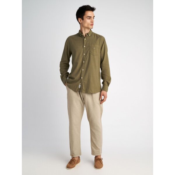 5-874.070.9.053.Ν0070-600x800 Ανδρικό παντελόνι λινό STAFF GALLERY 5-874.070.9.053 εκρού - Image 1