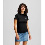 Γυναικείο T-Shirt SLIM-FIT Karl Lagerfeld BLACK A1W17004-999 - Image 2